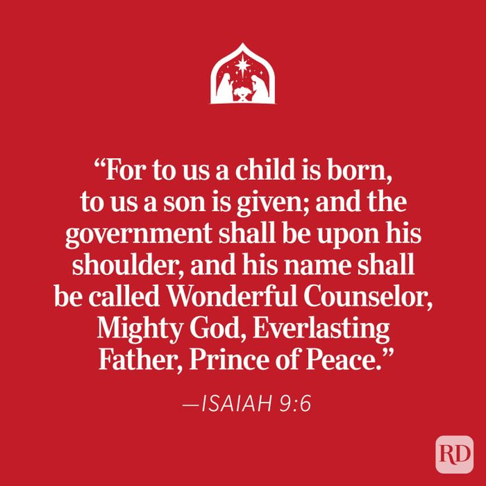 Isaiah 9 Religious Christmas Quote