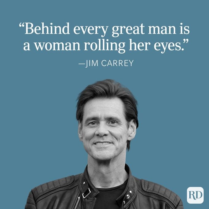 Jim Carrey cita a todos los grandes hombres