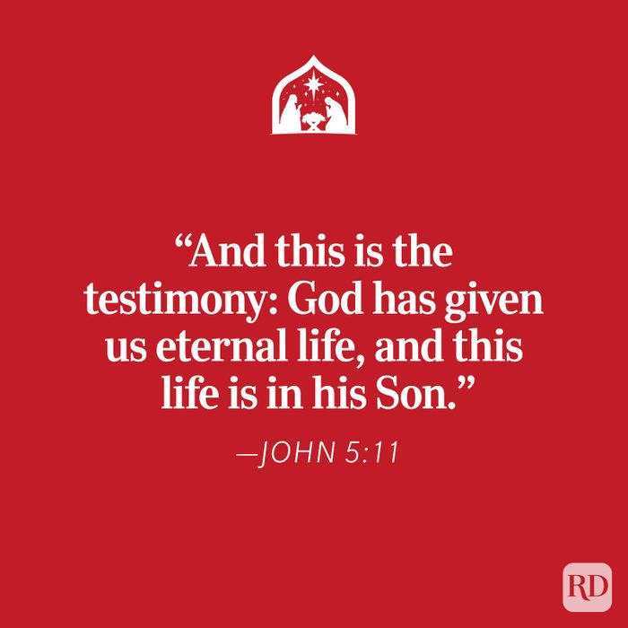 John 5 Religious Christmas Quote