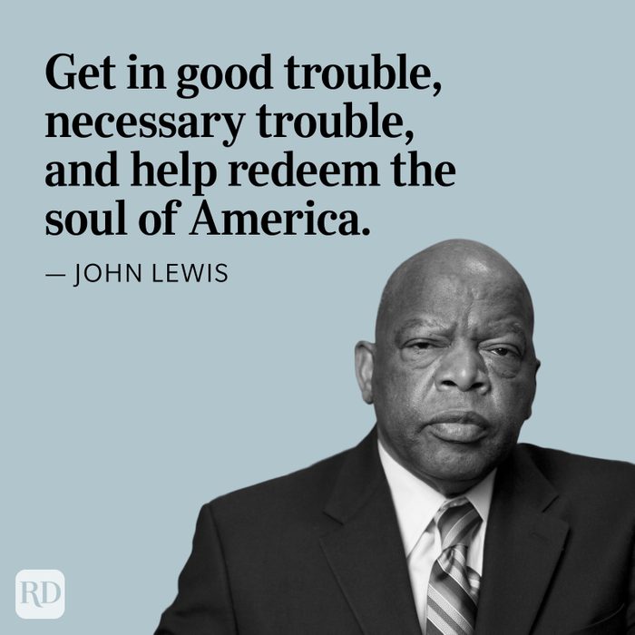 John Lewis Good Trouble Quote