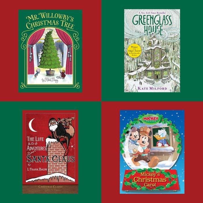 Kids Christmas Books Collage
