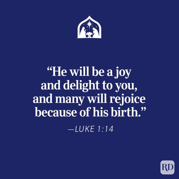 Luke 1 Religious Christmas Quote