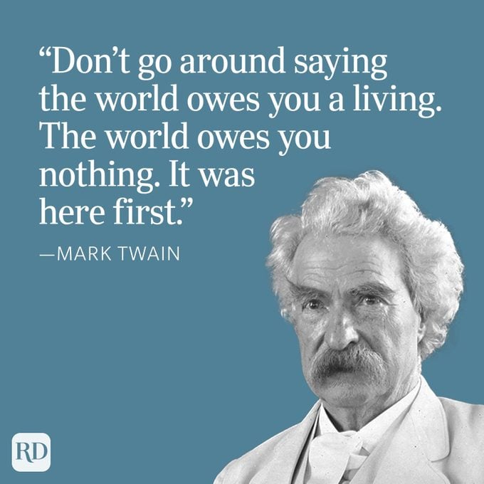 kutipan kehidupan Mark Twain