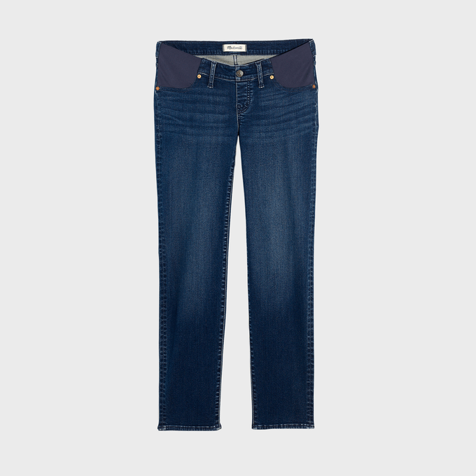 Maternity Side Panel Stovepipe Jeans Ecomm Via Madewell.com
