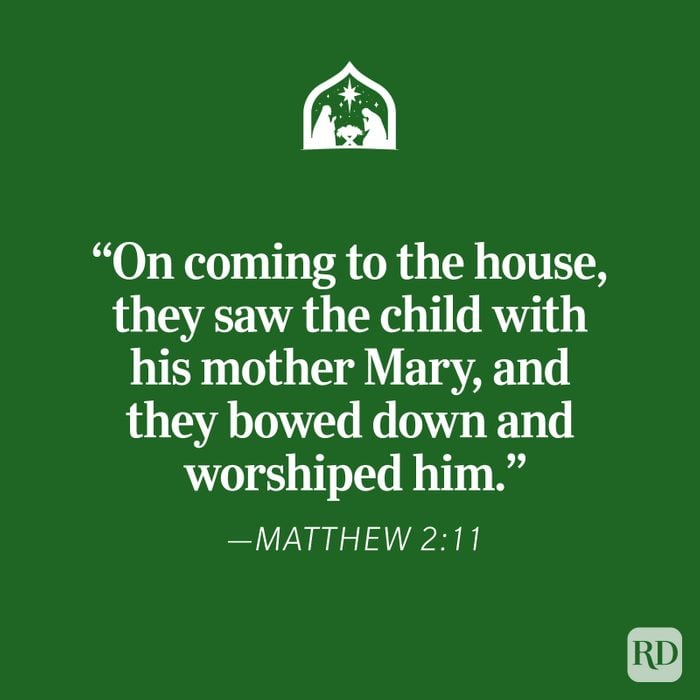 Matthew 2 Religious Christmas Quote
