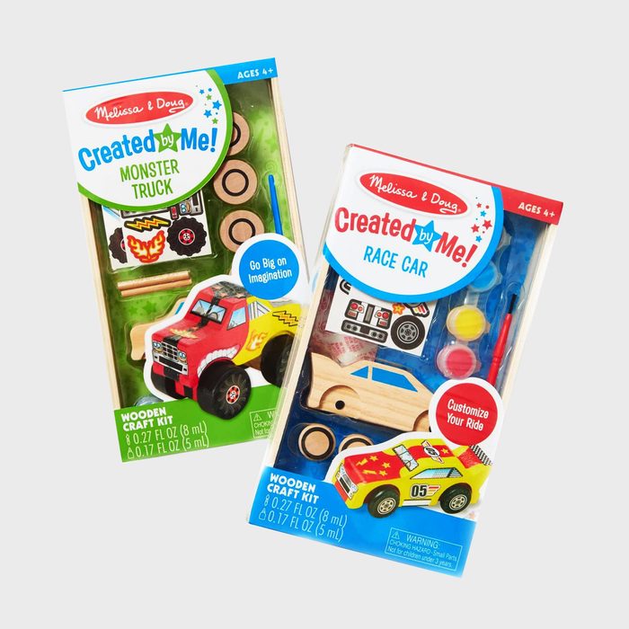 Melissa & Doug Decorate Your Own Wooden Craft Kits Set