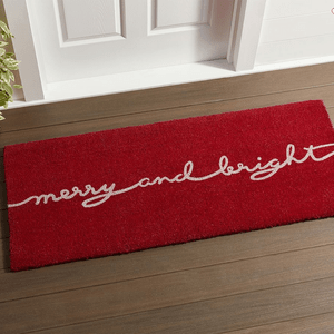 Merry And Bright Doormat