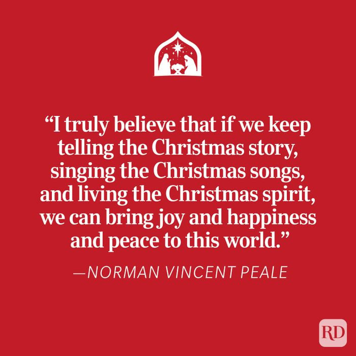 Norman Vincent Peale Religious Christmas Quote