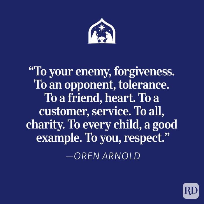 Oren Arnold Religious Christmas Quote