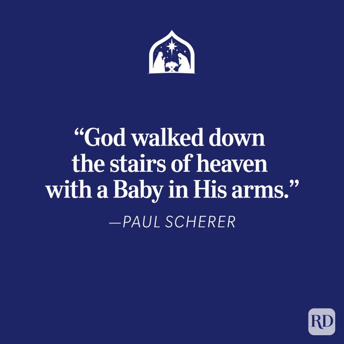 Paul Scherer Religious Christmas Quote