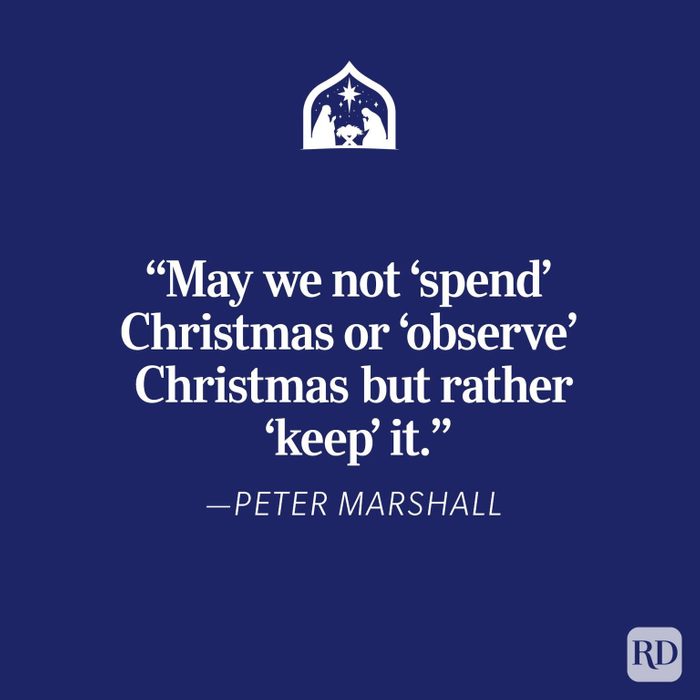 Peter Marshall Keep It Quote