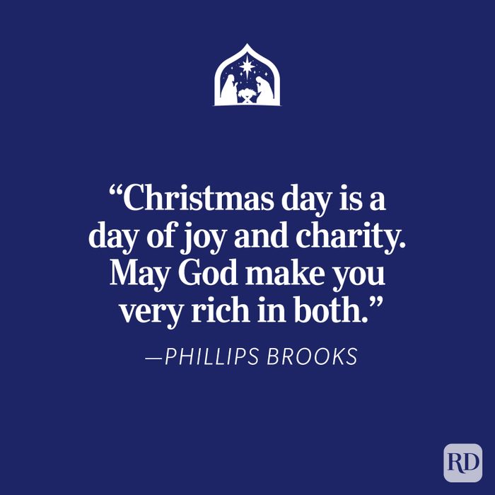 Phillips Brooks Religious Christmas Quote