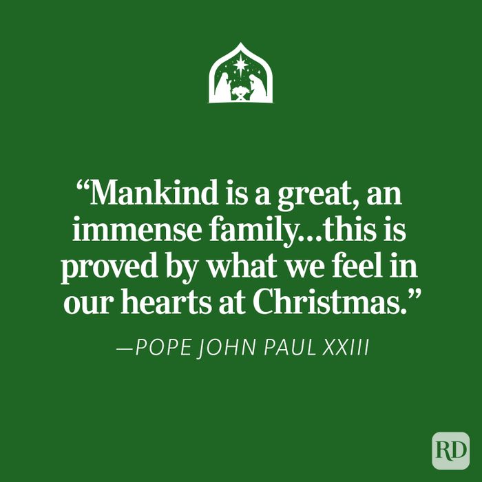 Pope John Paul Xxiii Religious Christmas Quote