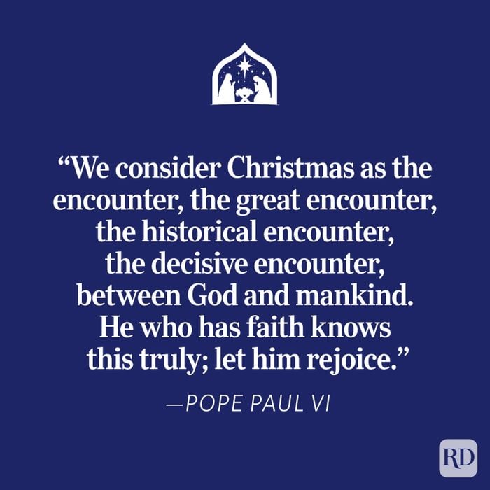Pope Paul Vi Religious Christmas Quote
