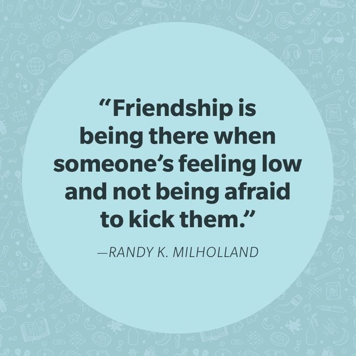 Randy K Milholland Funny Friendship Quote