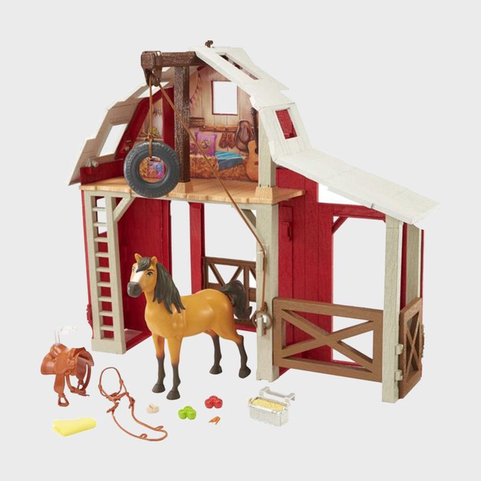 Spirit Swing & Saddle Barn Playset