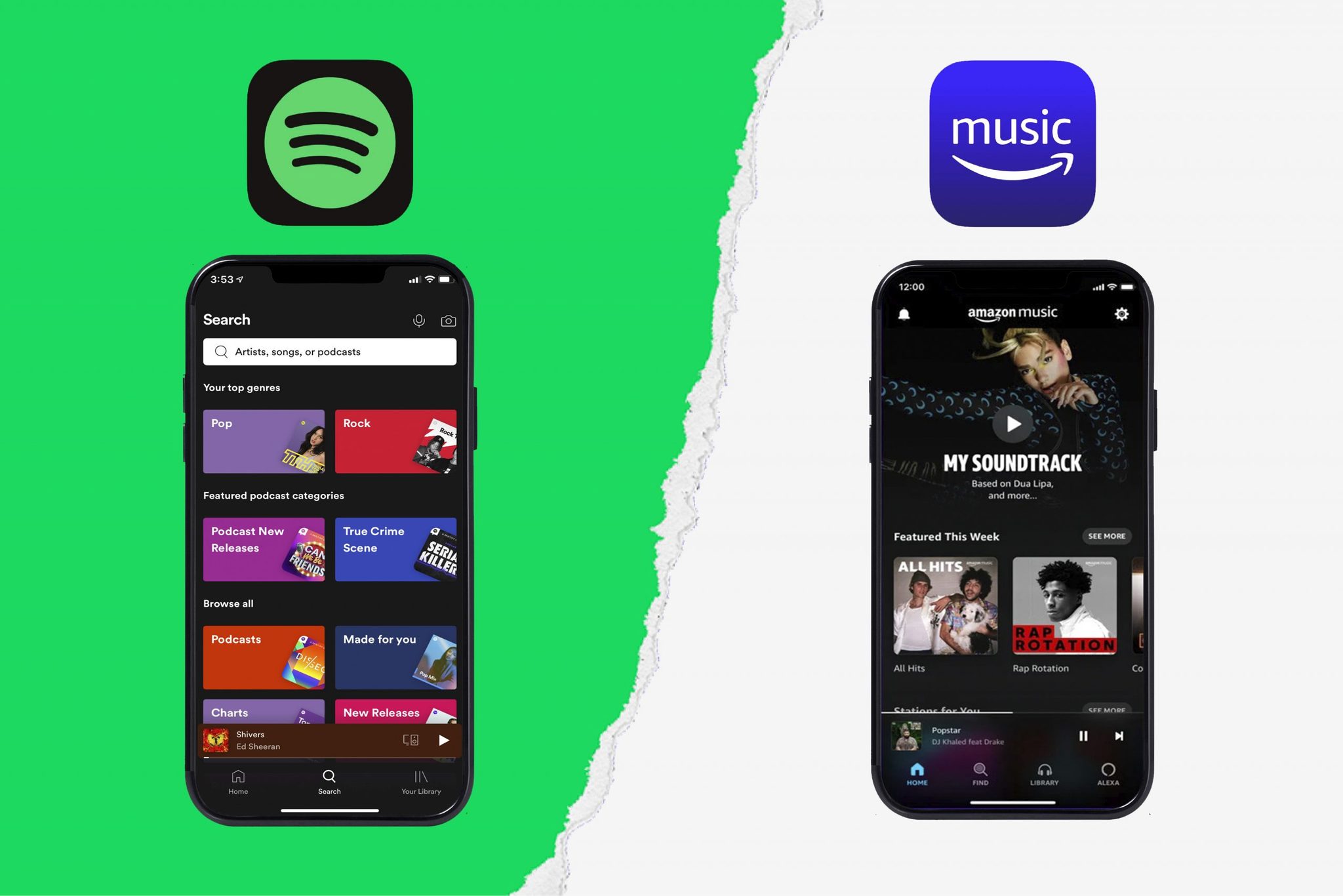 Amazon Music vs. Spotify Which Streaming Service Is Better?