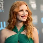 Jessica Chastain attends The 23rd Annual Critics' Choice Awards at Barker Hangar
