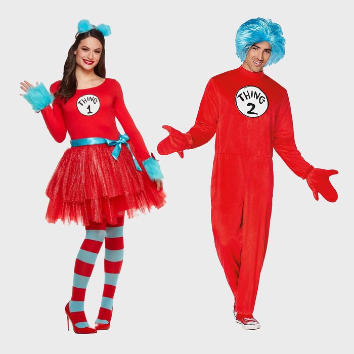 Thing 1 And Thing 2 Halloween Costumes