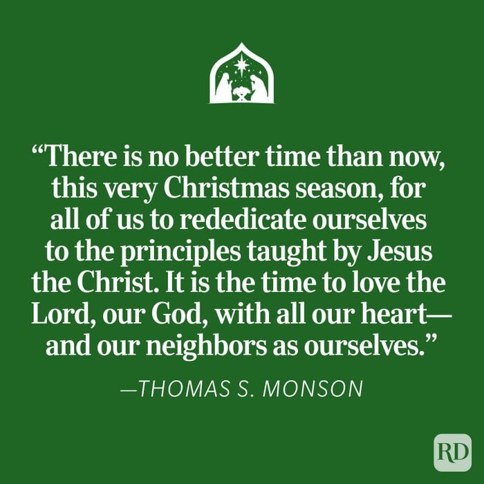 Thomas S Monson Religious Christmas Quote 2
