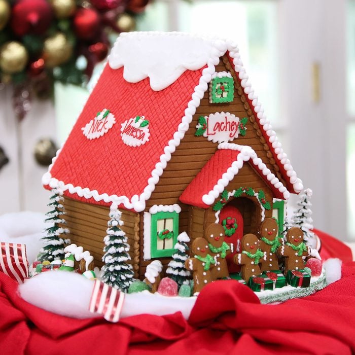 Family Gingerbread House