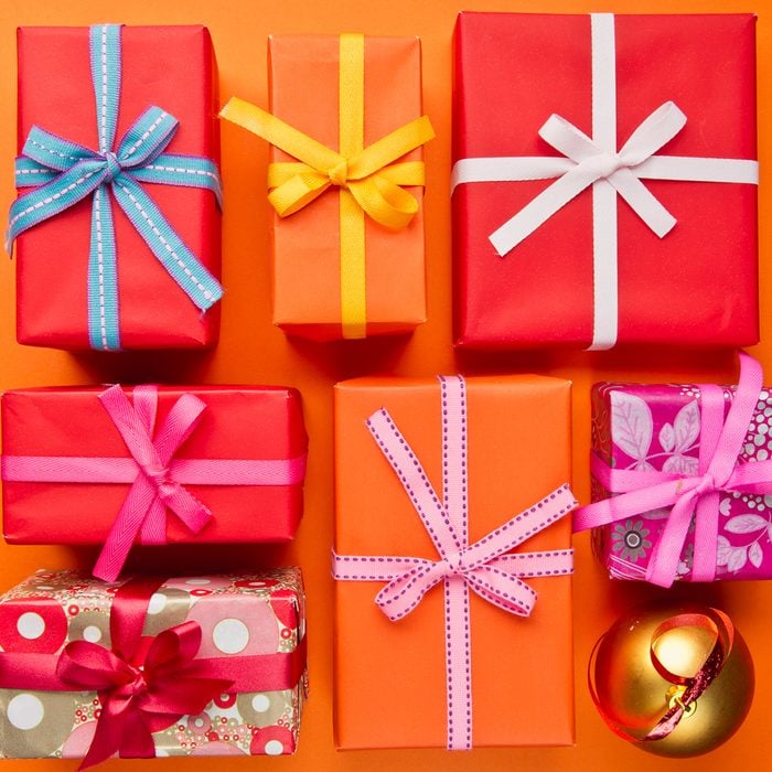 50 Christmas Wrapping Ideas Brightly Colored