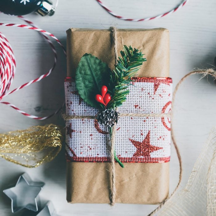 50 Christmas Wrapping Ideas Fabric Ribbon