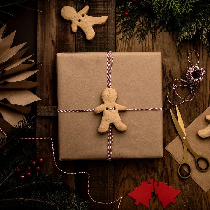50 Christmas Wrapping Ideas Gingerbread Men