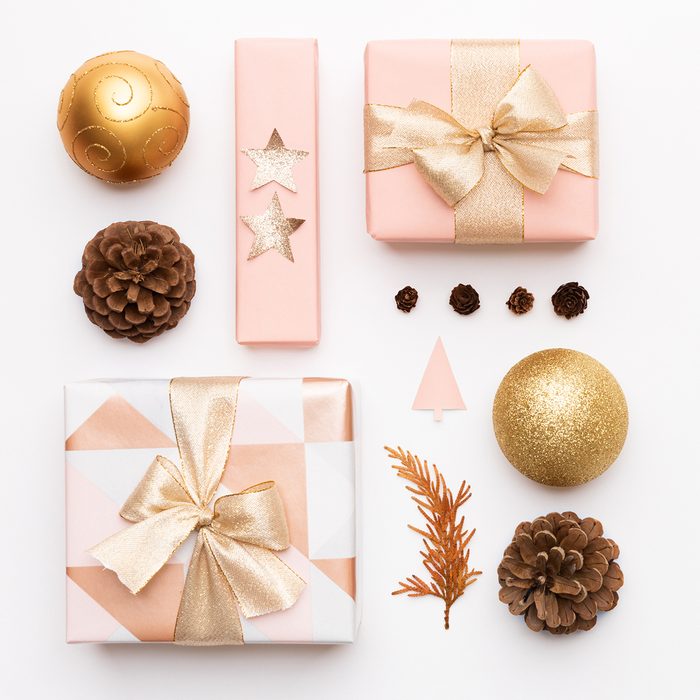 50 Christmas Wrapping Ideas Pink And Gold