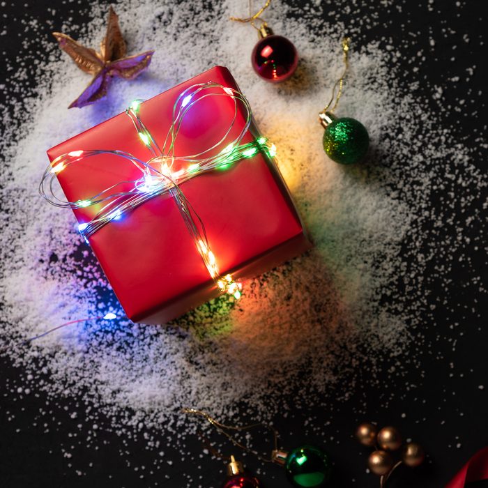 50 Christmas Wrapping Ideas Tied In Lights