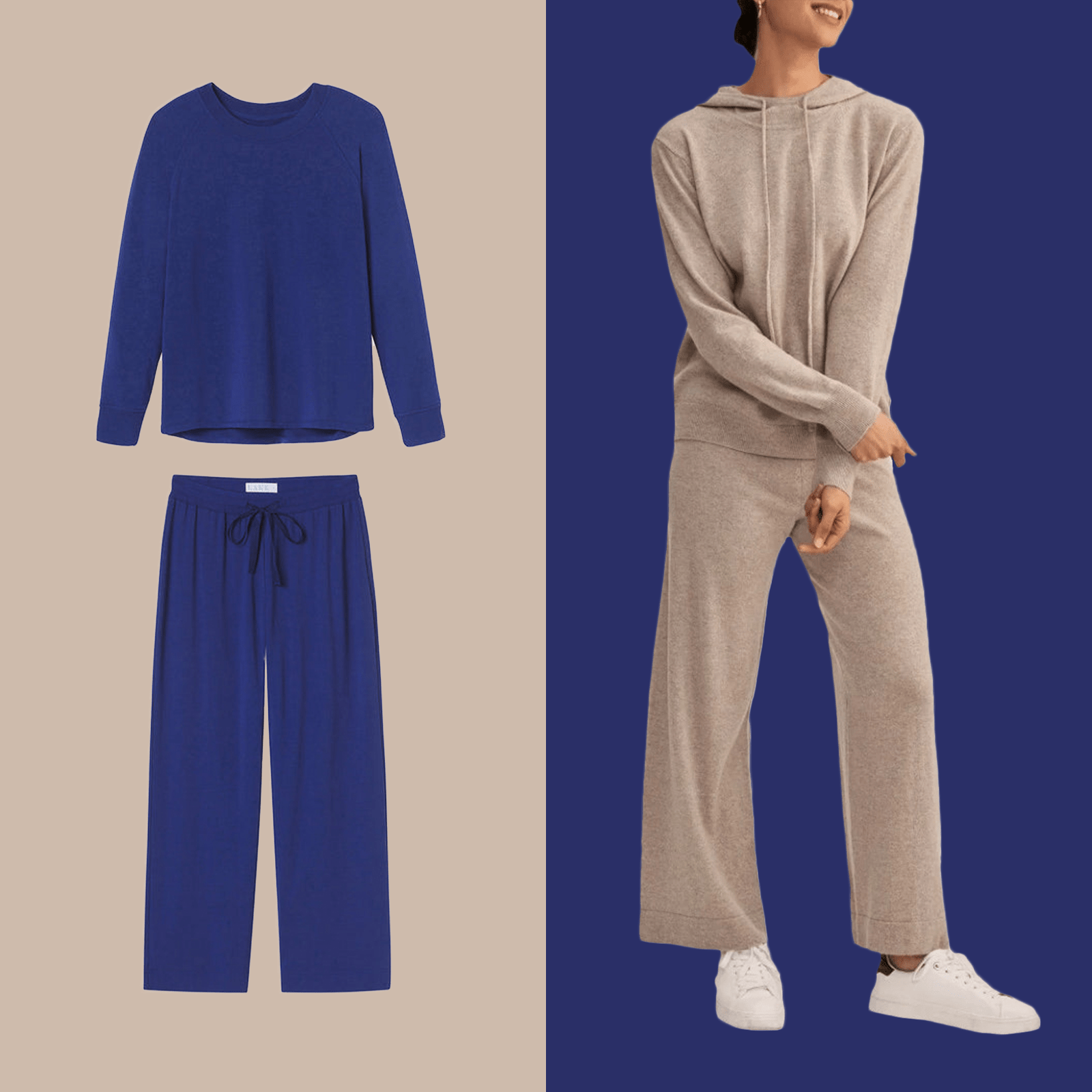 This is how I'll be dressing up my loungewear all season long