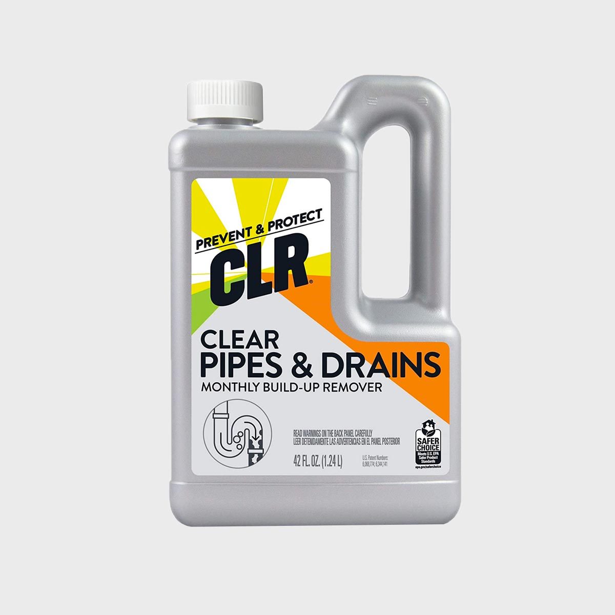 CLR Clear Pipes & Drain  Cleans Plumbing by Dissolving Clogs in Sinks,  Showers & Toilets
