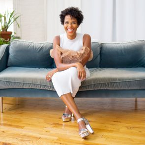 Jamila Souffrant Portrait On Couch