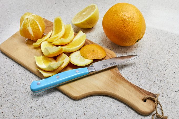 citrus for cleaning garbage disposal
