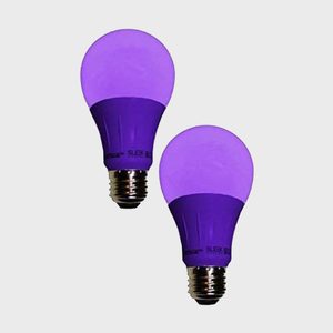 Sleeklighting Led A19 Purple Light Bulb Ecomm Via Amazon.com