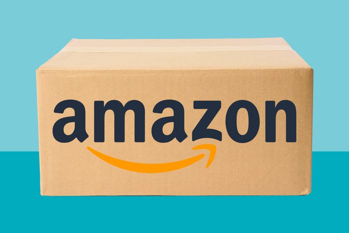 Amazon Logo On cardboard Box