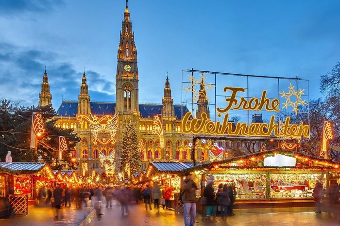 Christmas markets danube Vienna 