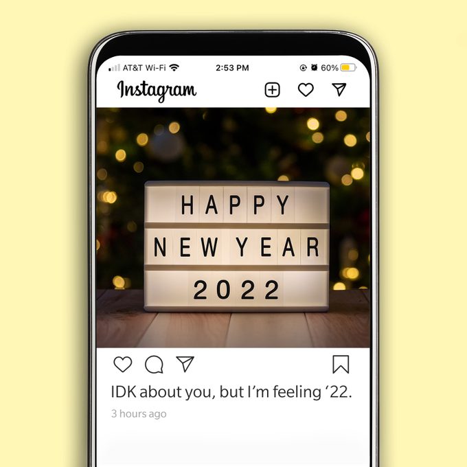 New Years Instagram Photo Of New Years Light Up Sign