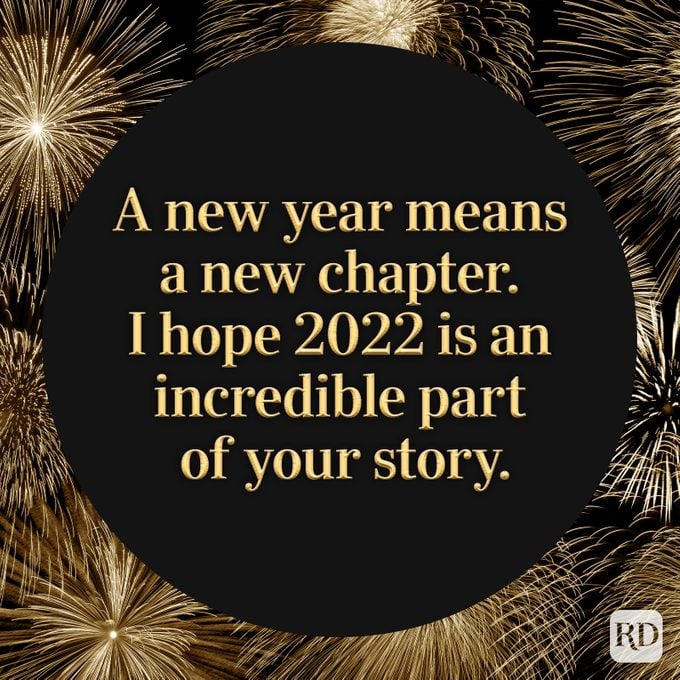 Saludos de año nuevo 2022