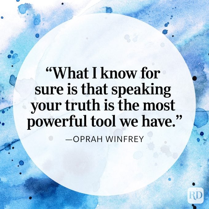 Oprah Winfrey Speaking Your Truth Quote