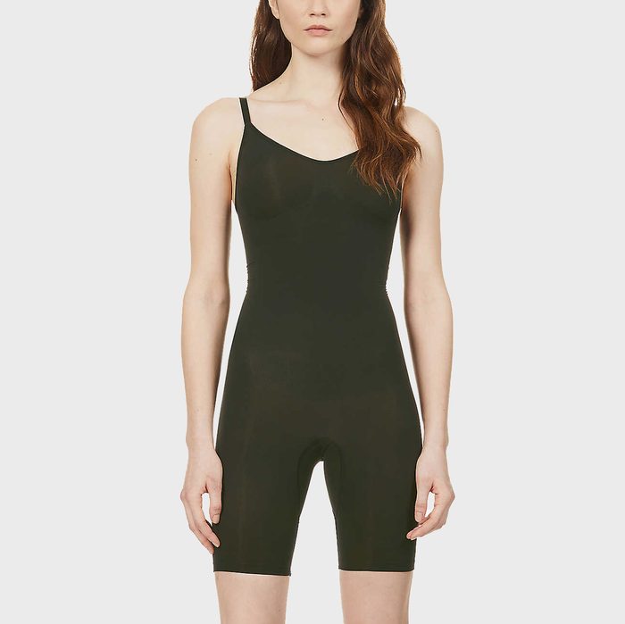 SKIMS Sculpting Bodysuit Mid-Thigh with Open Gusset