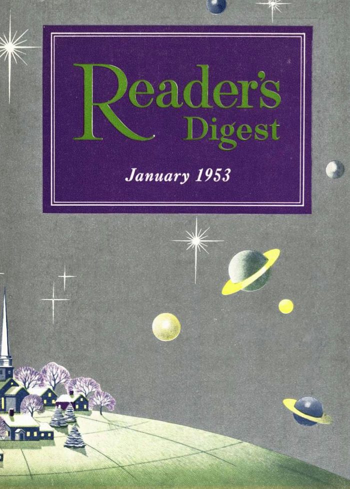 1953 January Readers Digest Cover