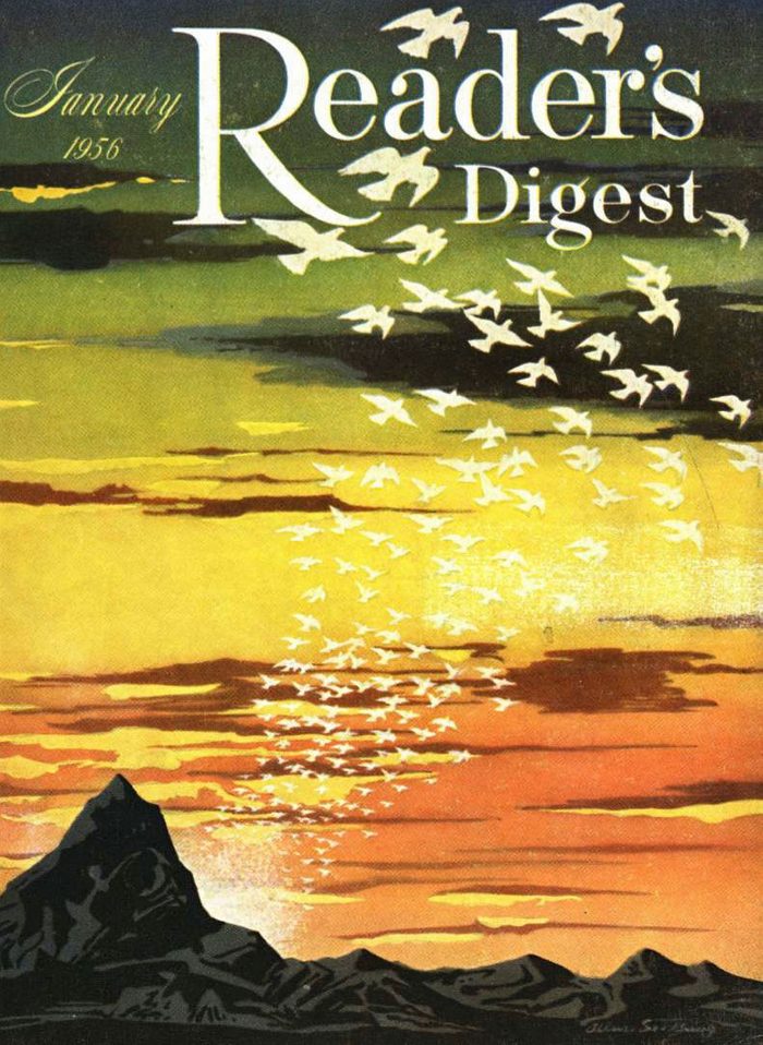 1956 January Readers Digest Cover