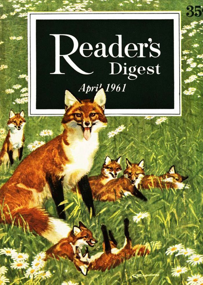 1961 April Readers Digest Cover