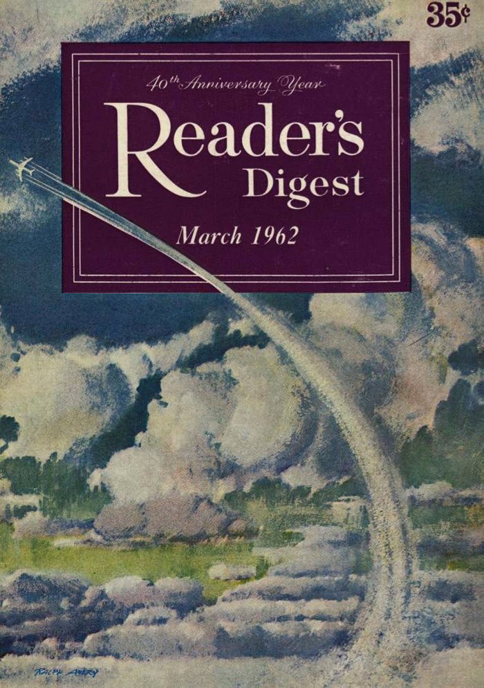1962 March Readers Digest Cover