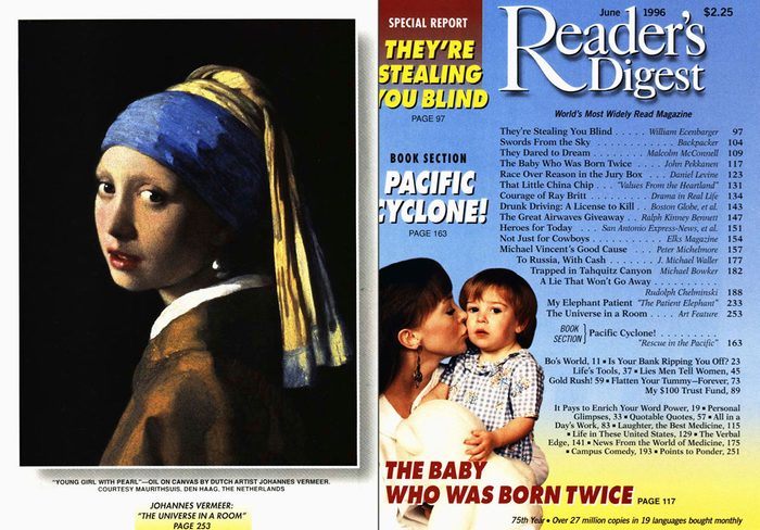 1996 June Readers Digest Cover