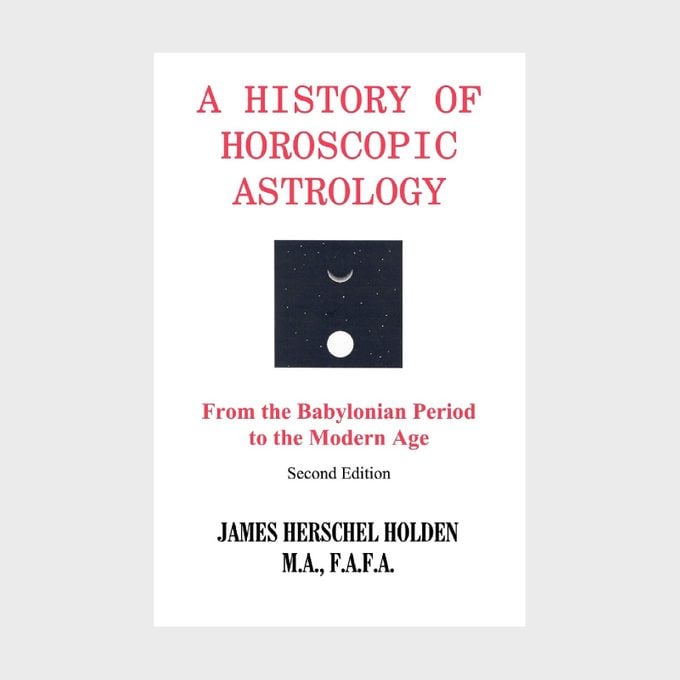 A History Of Horoscopic Astrology By James Herschel Holden Via Amazon