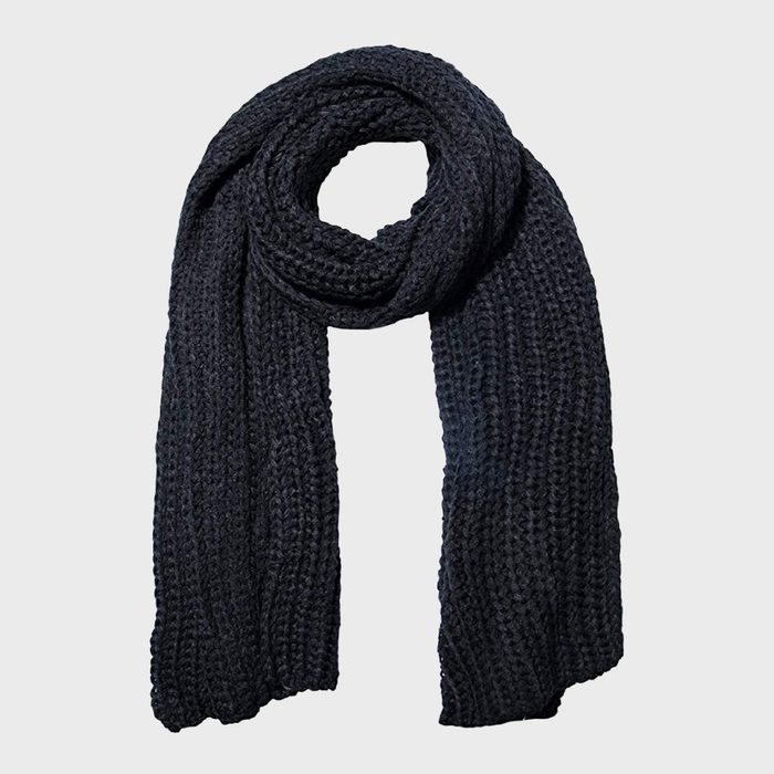 Aonal Winter Thick Cable Knit Wrap Chunky Long Warm Scarf