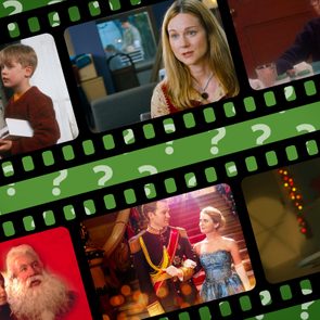 Film Strip Photos Showing Christmas Movies