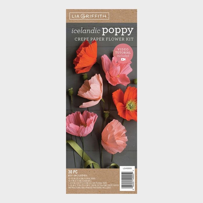 Crepe Paper Flower Kit Poppies